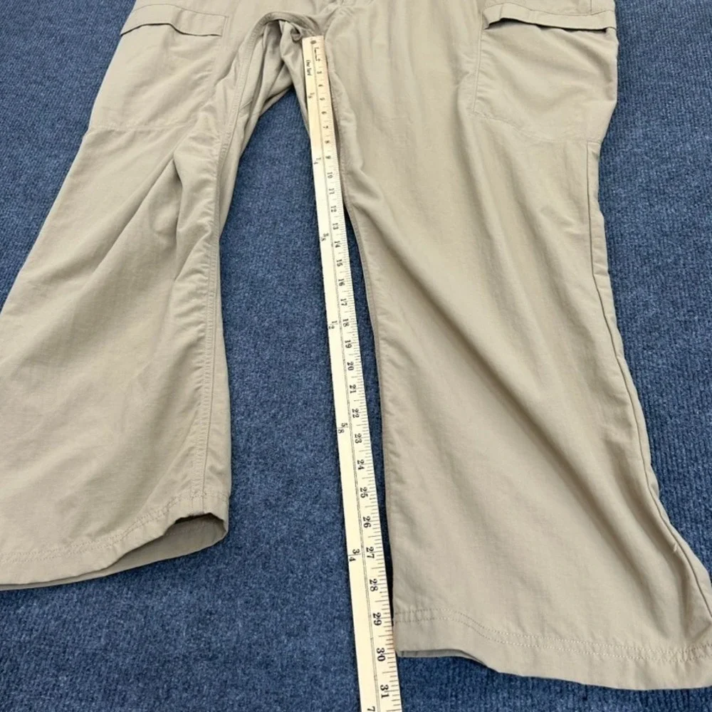 Duluth Trading Men's Pants Ripstop Cargo Khakis 48x30 Utility Outdoors Hiking